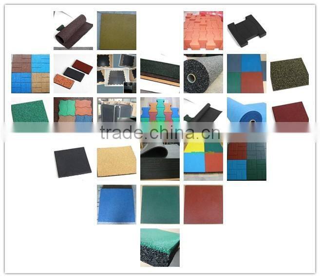 Sound Insulation Rubber Flooring for Fitness Room/Gym Rubber Flooring