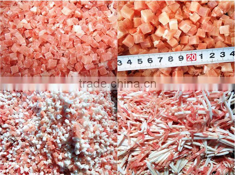 Meat dicer slicer machine