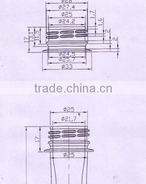 Pet Juice Bottle Preform With Cap