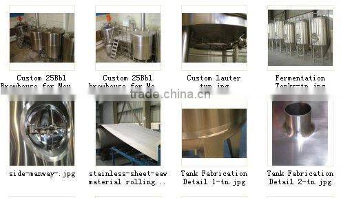 Stainless steel wine fermention tanks