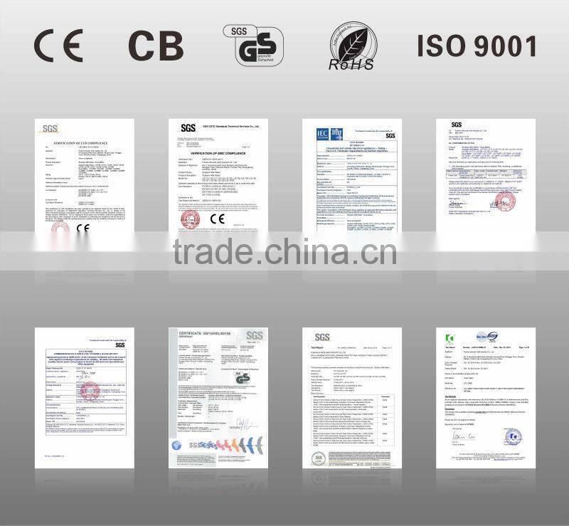 Food processor with CE,CB,GS,RoHS and LFGB Certificate