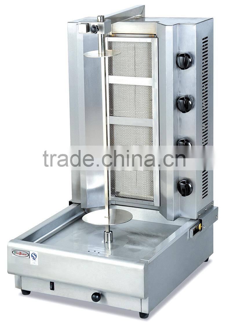 4 Burner Gas Doner Kebab Machine