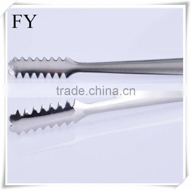 Stainless steel ice tong bread tong sugar tong