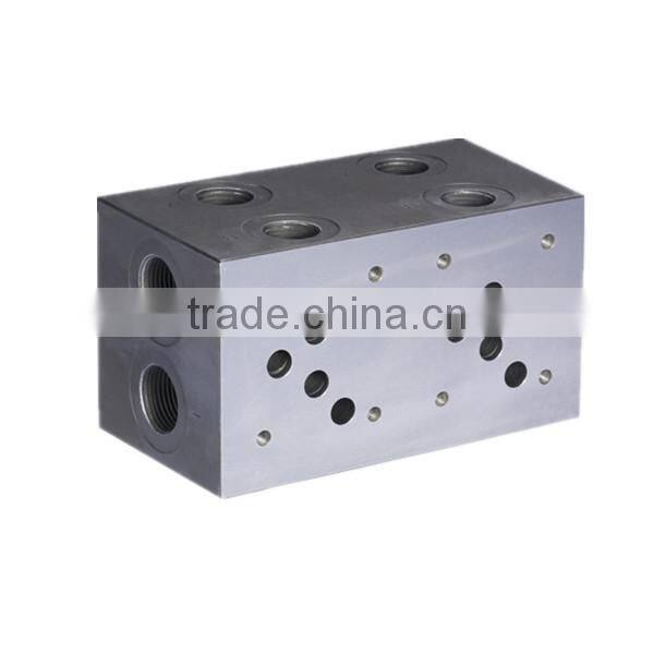 NG 6 10mm hydraulic solenoid valve block base plate