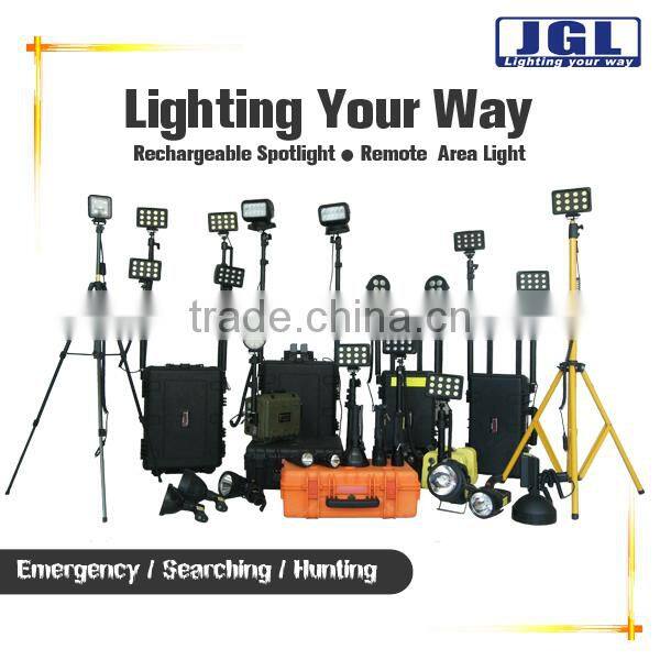 2*50W High power extensible mobile rechargeable portable Police Military light