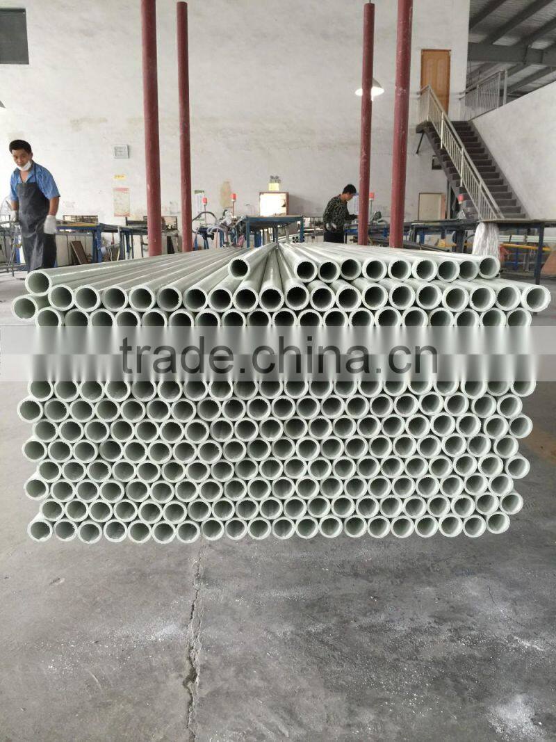 Best material Easy install cheap lightweight fiberglass bamboo poles import