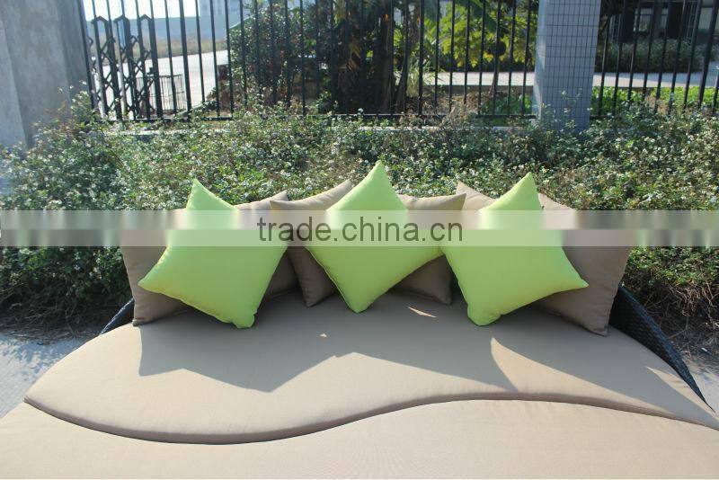 F-7061B1 living room furniture balcony furniture rattan leisure sofa bed