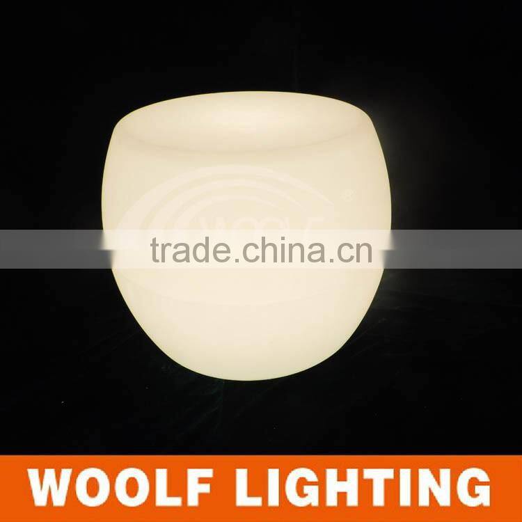 Garden Decoration Outdoor Illuminated LED Plastic Furnitures