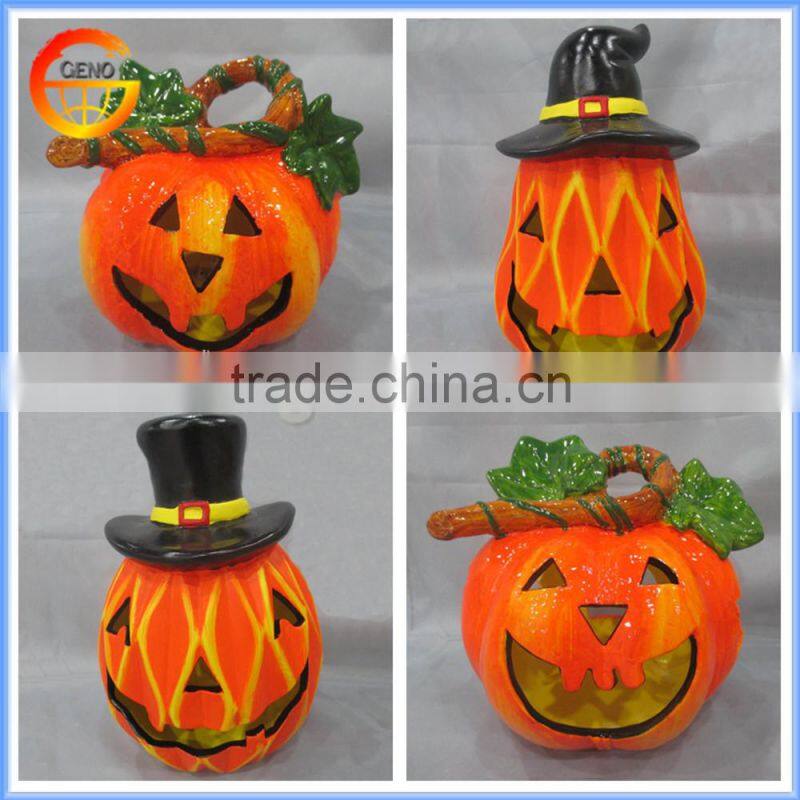 High quality ceramic pumpkin cheap halloween decorations