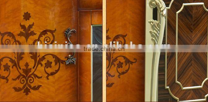 High End Wooden Kitchen Cabinet, Dining Room Furniture Side Cabinet, Parquet Pattern Kitchen Cupboard (BF01-ML024)