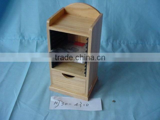 China manufacture wholesale wooden Cd Dvd Storage Shelves, wood CD storage drawers, CD storage box