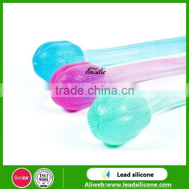 High Quanlity Yoga Fitness Silicone Pull Rope, Silicone Body Fitness Rope