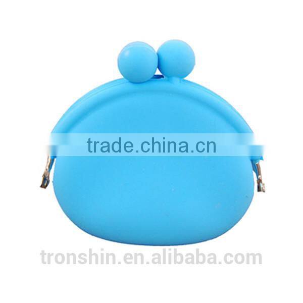 factory hot sale lovely silicone coin case
