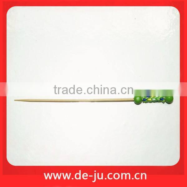 BBQ Skewer Party Bamboo Loop Fruit Picks Bamboo Loop Picks