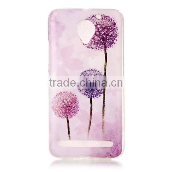 Mobile Phone Case IMD Technology Soft TPU Back Cover For Lenovo Vibe C2