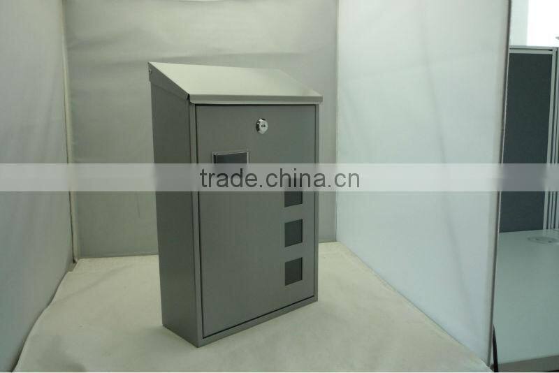 Wall Mount Red Mail Boxes with Keys