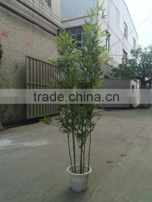 Wholesale chinese bamboo plant for hotel decoration plastic bamboo artificial bamboo plants