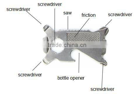 Paracord Bracelet Flint Fire Starter Whistle compass Buckle with Bottle Opener Screwdriver