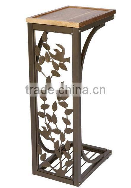 RH-GD2A Metal living room sofa side table snack table