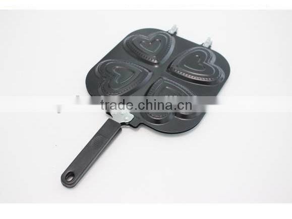 heart shaped Mini Non-stick egg fry pan