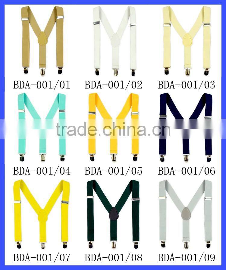 fashion cheap boys kids suspender clips