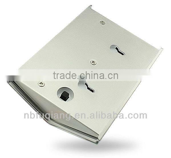 FQ-529 modern wall mounted stainless steel garden solar stair step lights with CE and ROHS certificates