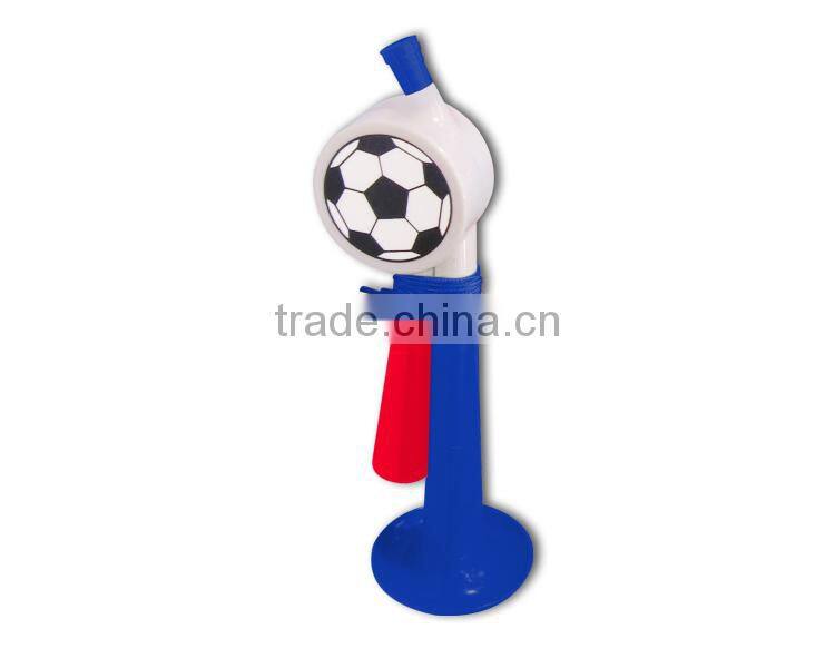Wholesale beer bottle shaped soccer horn Plastic bottle horn