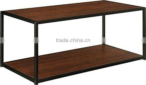Modern style square shape Console table with metal frames