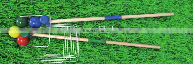 Wooden cricket game set/wooden gate ball set