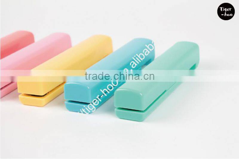 Handy mini stapler uses No. 10 Mini Staples refill