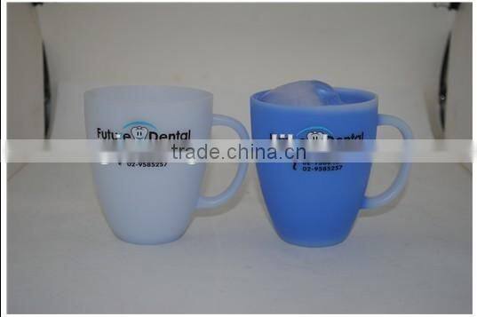 hot sale PS plastic 11oz kids mugs with names for gift