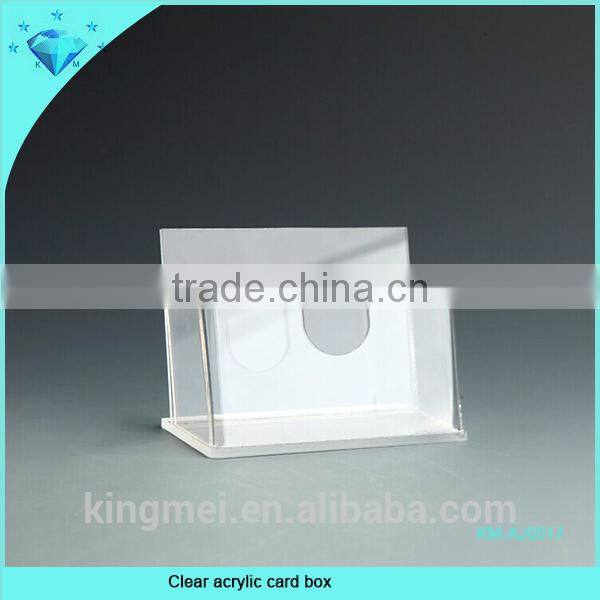 acrylic plastic tray with dividers and drawer