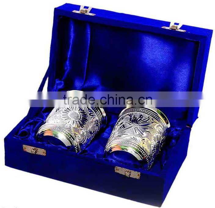 Silver Plated Tumbler