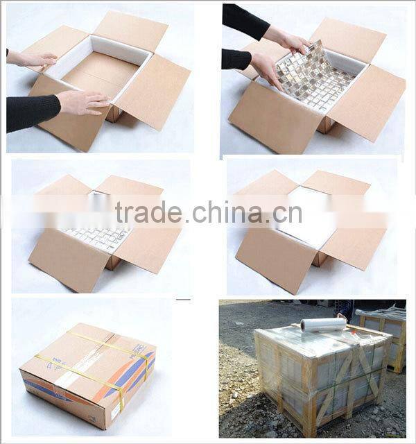 Mixed Color Strip Liners Mosaic Sheets Natural Marble Stone Pieces