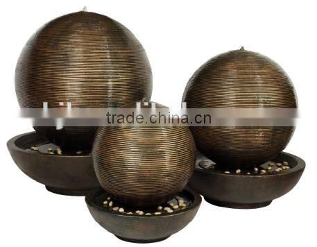 Hotel spa interior decorations led water feature water fountain spa decoration