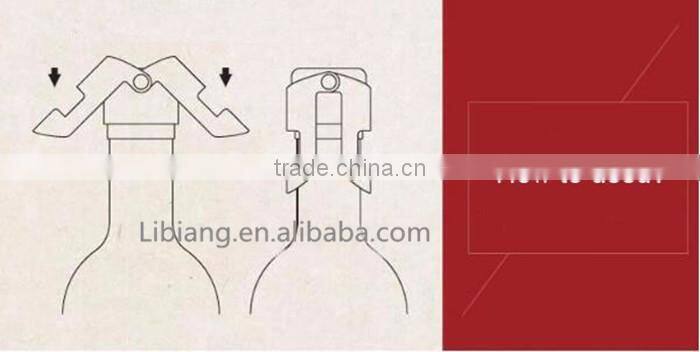 Stainless steel champagne preservation stopper wine stopper