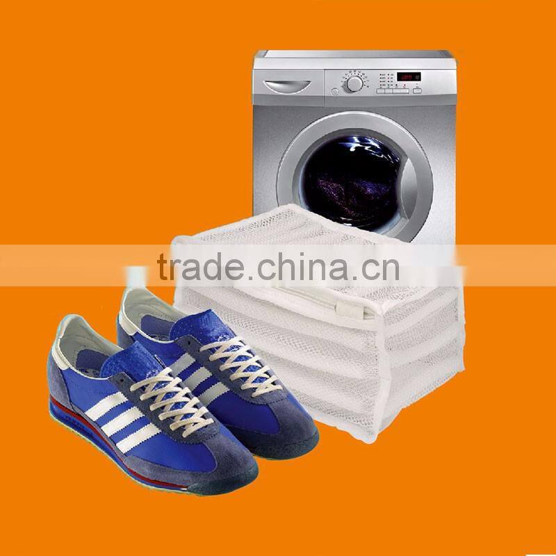 Polyester Large and Medium Washing Bags Foldable Mesh Laundry Bag