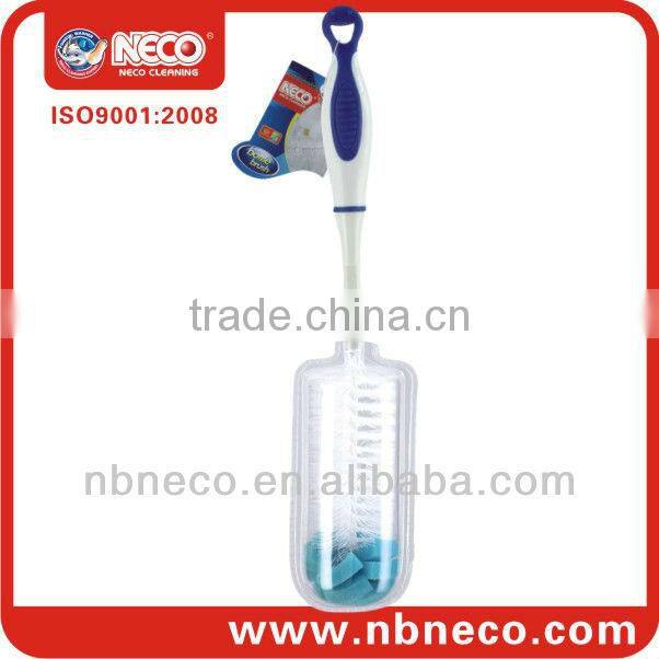 Multifunctional plastic cleaning brush bottle brush