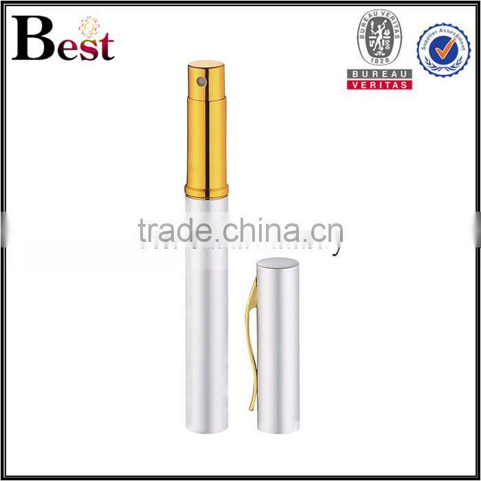 2017 new good cosmetic 6ml perfume spray bottle amber color perfume spray bottle round shape perfume bottle spray