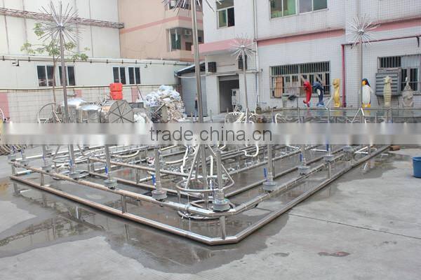 made in china music dancing abstract big outdoor garden fountain