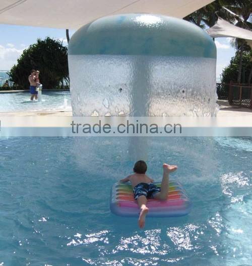 Stainless steel OEM water curtain spa pool adult massage spa