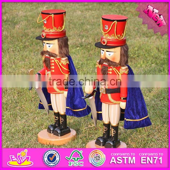 Wholesale Christmas wooden 3d collectible toys for kids W02A250-S