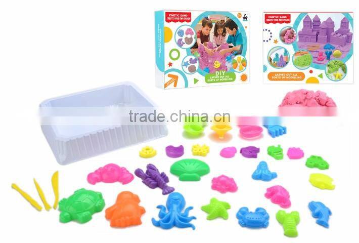 Low price high quality space sand toy for children