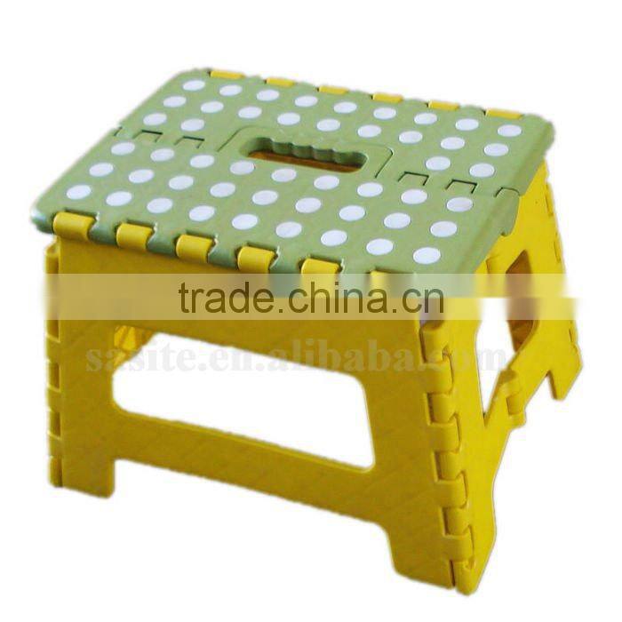 wholesale retail New Easy Foldable Step Stool/chair Up to 150 kgs for plastic folding stool