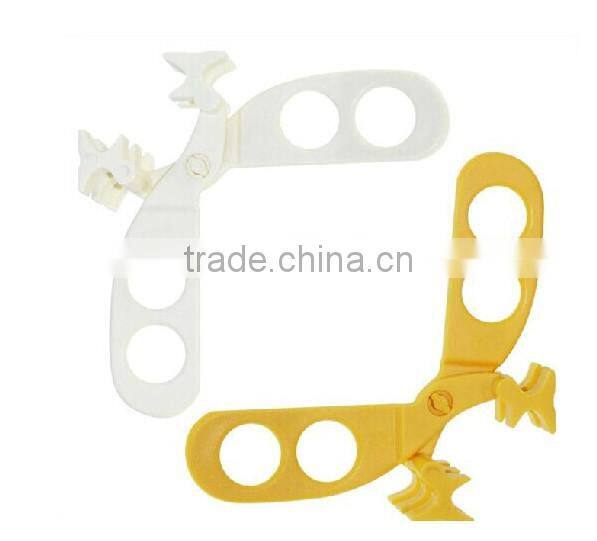 New fashion safty baby food scissors High quality Food cutting scissor plastic food masher