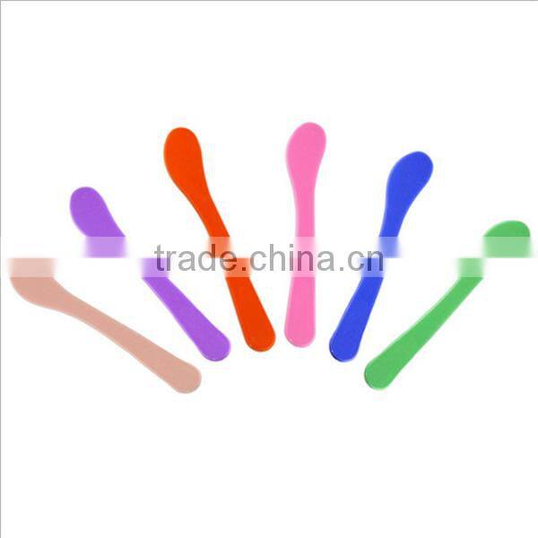 beauty facial mask skin care plastic mask brush spoon stick DIY mask knife colorful 14cm