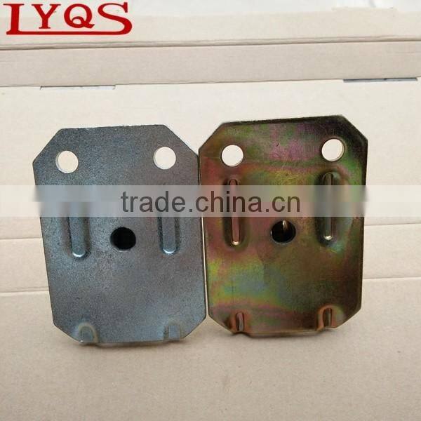 Pressed formwork spring clamp for concrete