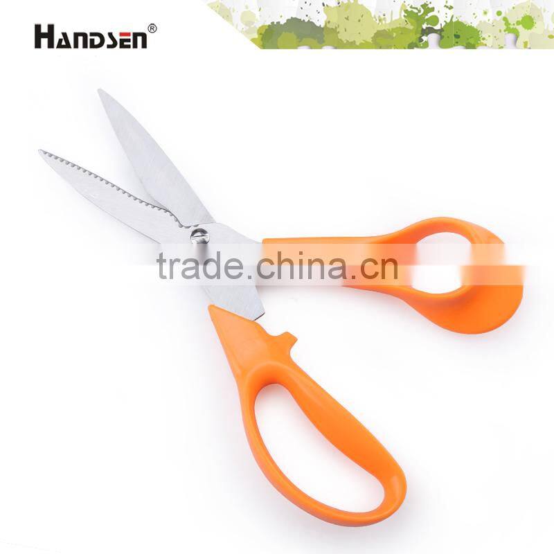 7-1/2" plastic handle special design professional tailor scissors
