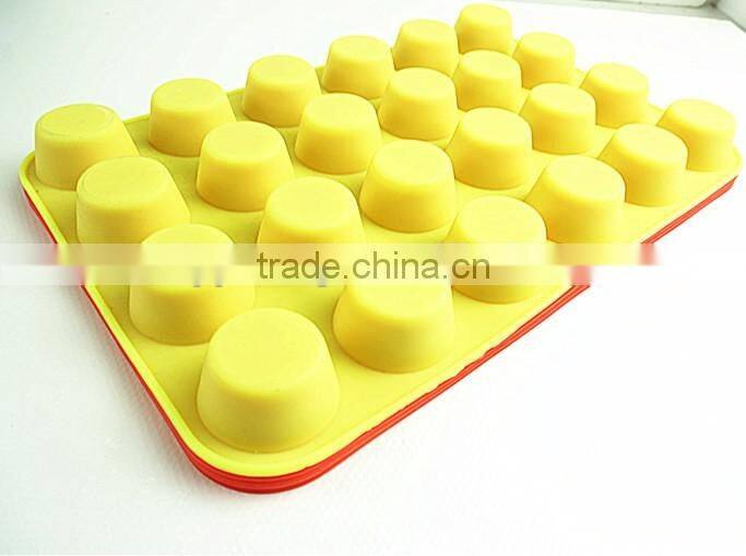10112 24pcs CUPS Shape Silicone Cake Mold