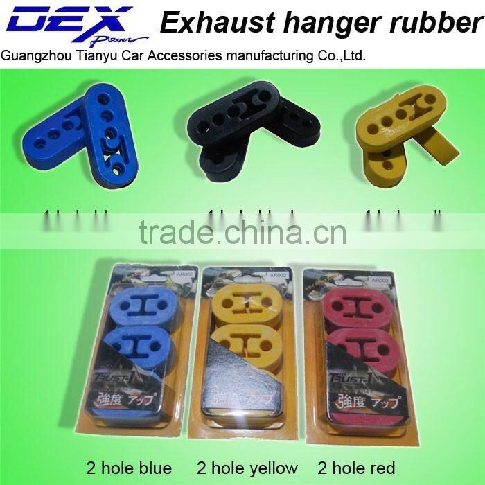 automobile exhaust hanger rubber in exhaust system